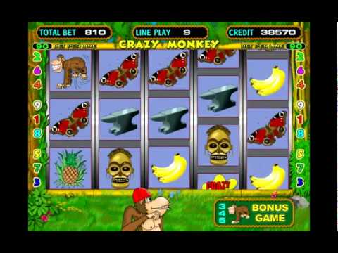 Игровой автомат Крейзи Манки Crazy Monkey играть бесплатно.